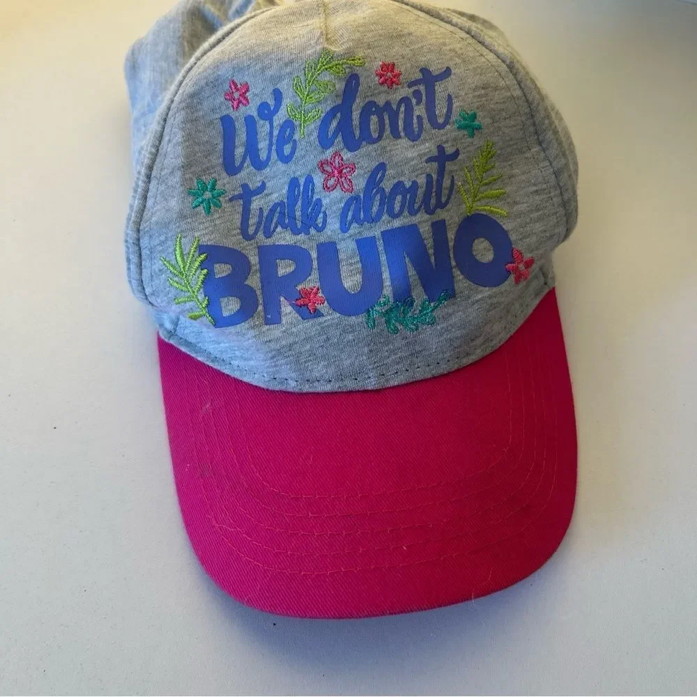 Disney Encanto “We Don’t Talk About Bruno” Girls Adjustable Baseball Hat